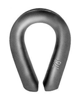 5/16" THIMBLE HVY DUTY GALV